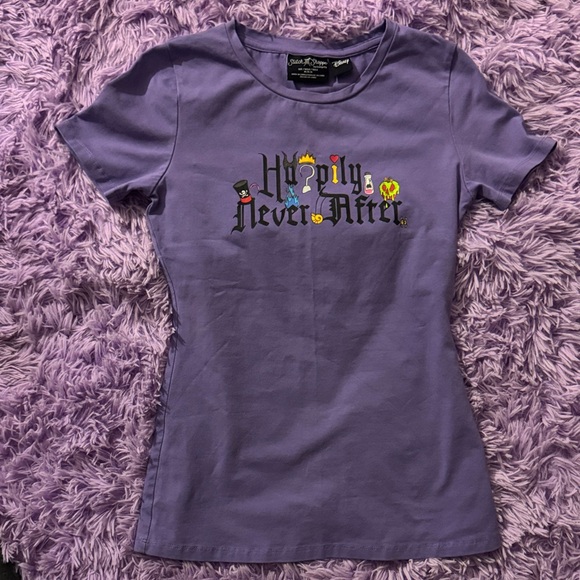Stitch Shoppe Disney Tops - Happily Never After Lavender Tee